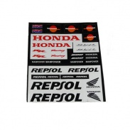 Universeel - Pitbike Dirtbike Quad ATV stickers honda type 1 - 2063 (4-1-8)